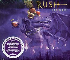 Rush in Rio CD canada press