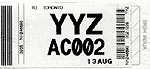 YYZ tag