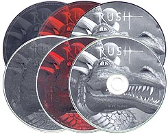 Rush in Rio CD discs