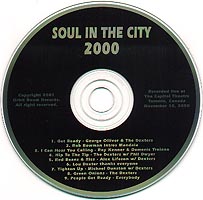 Soul In The City 2000 CD