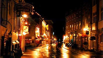 Night at Old Quebec City